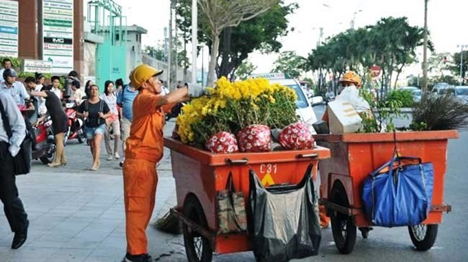 Hà Nội dọn vệ sinh môi trường dịp Tết - ảnh 1